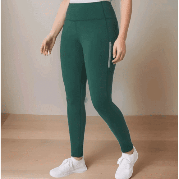 Mondetta Ladies' High Waist Active Legging, green, Small