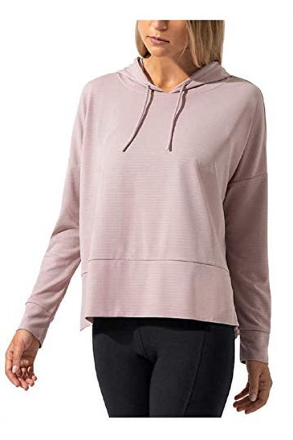 Ladies' Ottoman Hoodie (Pink Cloud, XXL)