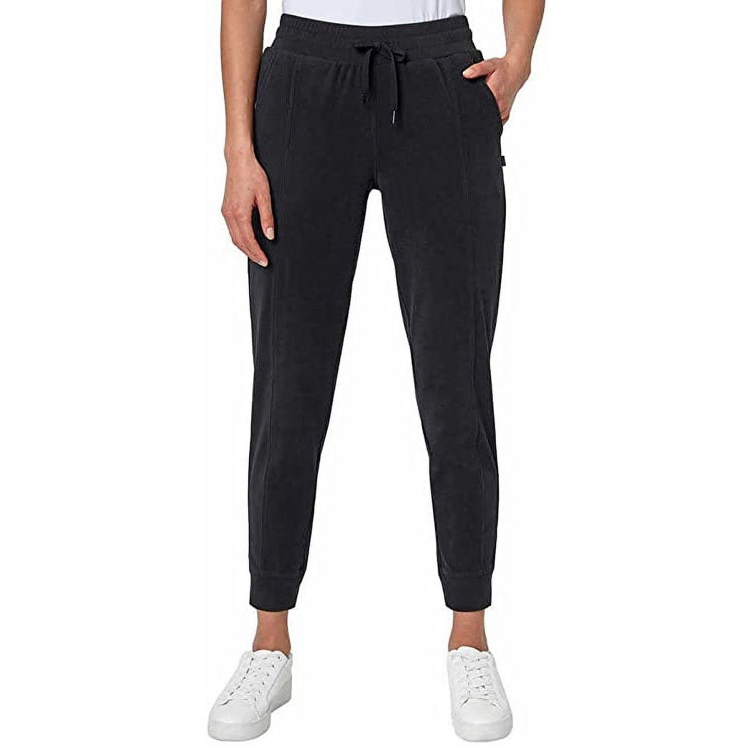 Mondetta Women's Pants Size L Everyday Jogger 4Way Stretch Black