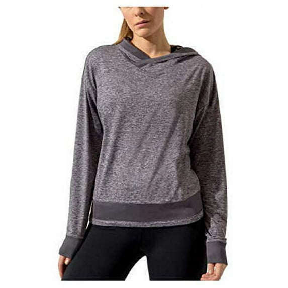 Mondetta Ladies' Soft Hoodie (Purple Melange, Small, s)