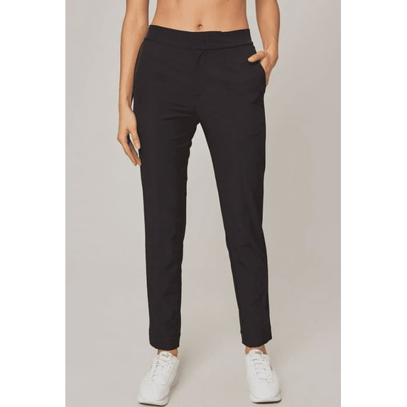 Mondetta Ladies' Travel Pants with Pockets Size: 4, Color: Black