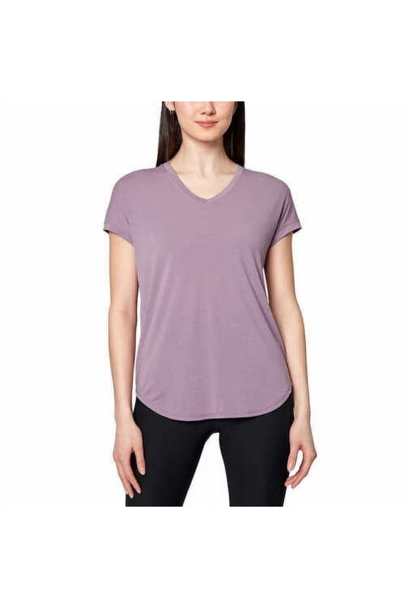 Ladies' Ultra Soft Everyday Tee Size: M, Color: Elderberry