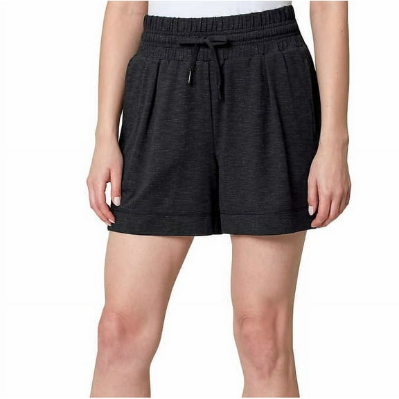 Mondetta Ladies' Walking Short, Black Combo, Large