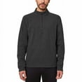 thumbnail image 1 of Mondetta Men’s Quarter Zip (Charcoal, Large), 1 of 3