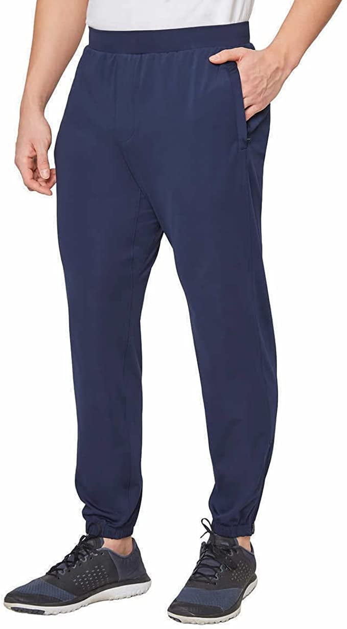 MONDETTA Outdoor Project Men Size Medium, Performance Stretch Jogger Pant, Blue