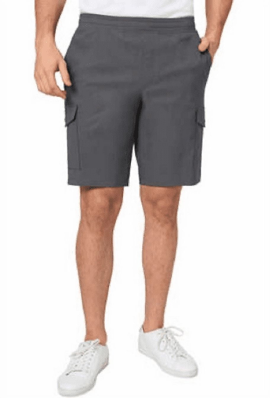 Mondetta Outdoor Project Men's Cargo Shorts, Grey Large
