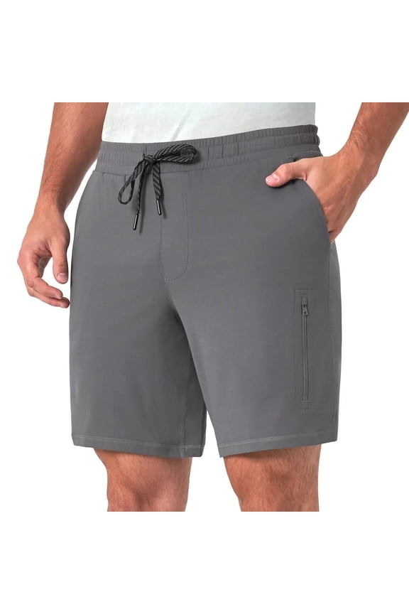 Outdoor Project Men's Performance Active Short with Pockets (US, Alpha, X-Large, Regular, Regular, Gray)