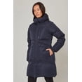 thumbnail image 1 of Mondetta Outdoor Project Women's Mid-length Puffer Jacket (Navy, Small), 1 of 5