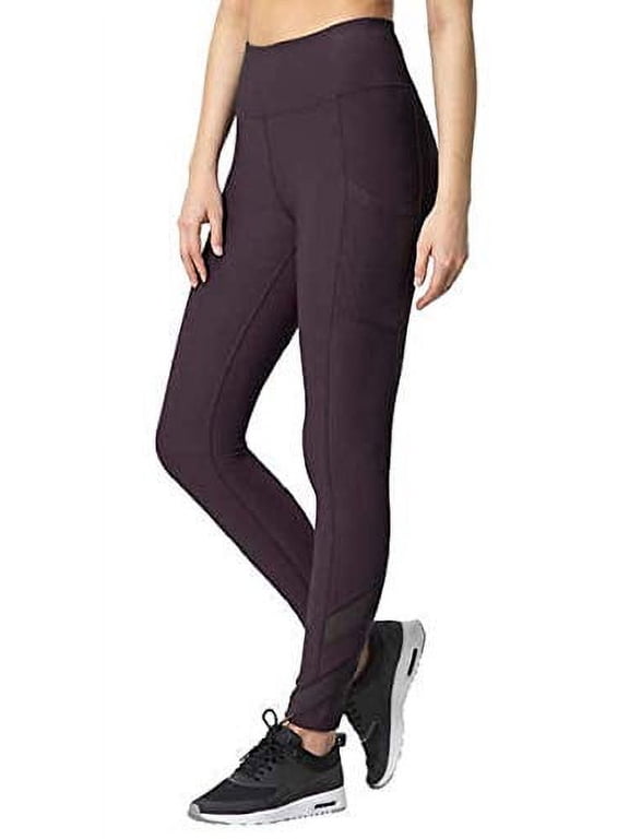 Women Active Legging (Purple, Medium)