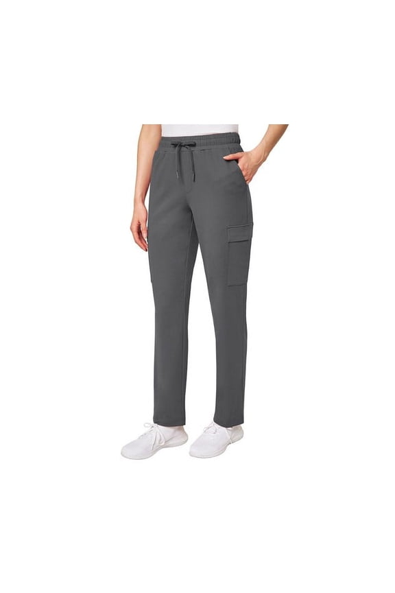 Women's Cargo Pocket Straight Leg Pant (Volcanic Ash, XXL)