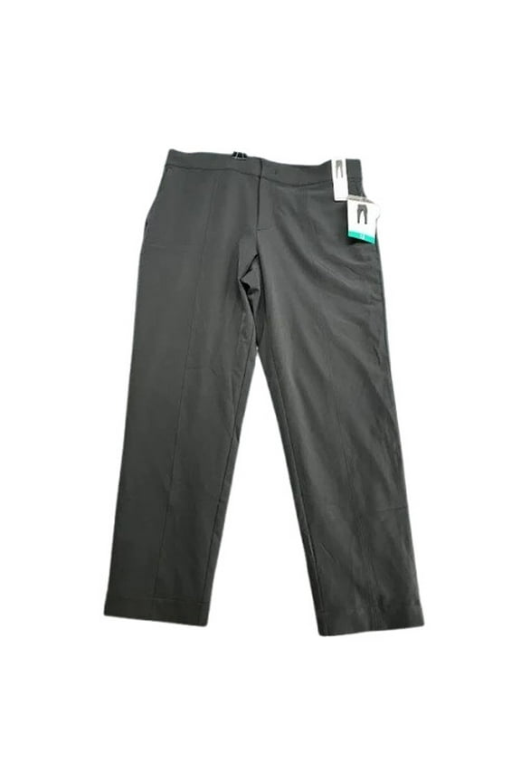 Women's High Rise Green Lined Tailored Pants