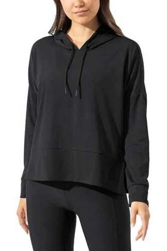 Women's Ottoman Hoodie (Black,XS)