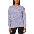 thumbnail image 1 of Mondetta Women's Printed Crewneck Active Sweatshirt Size: 2X, Color: Purple, 1 of 1