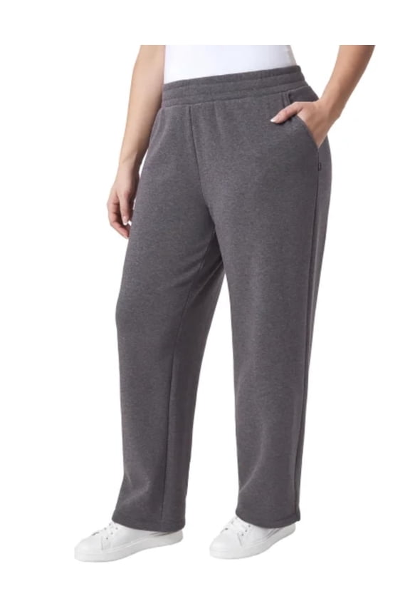 Women's Pull On High Waisted Fleece Pant (US, Alpha, Large, Regular, Regular, Purple)