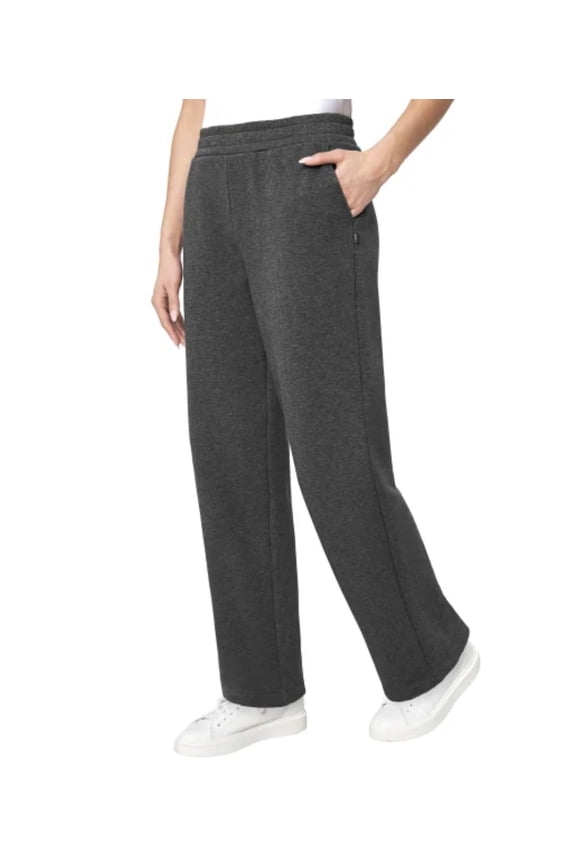 Women's Pull On High Waisted Fleece Pant (US, Alpha, Small, Regular, Regular, Black)