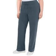 Mondetta Womens Stretch High Rise Straight Leg Active Pant 2XL/Gray