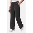 thumbnail image 1 of Mondetta Women's Stretch High Rise Straight Leg Active Pant (Medium/Black), 1 of 2