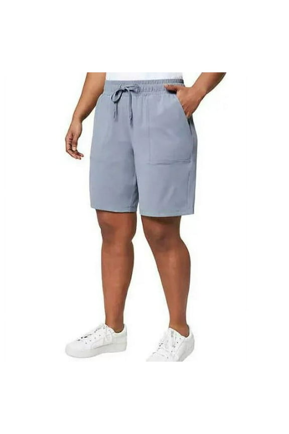 Womens' Active Bermuda Short (Blue, XS)