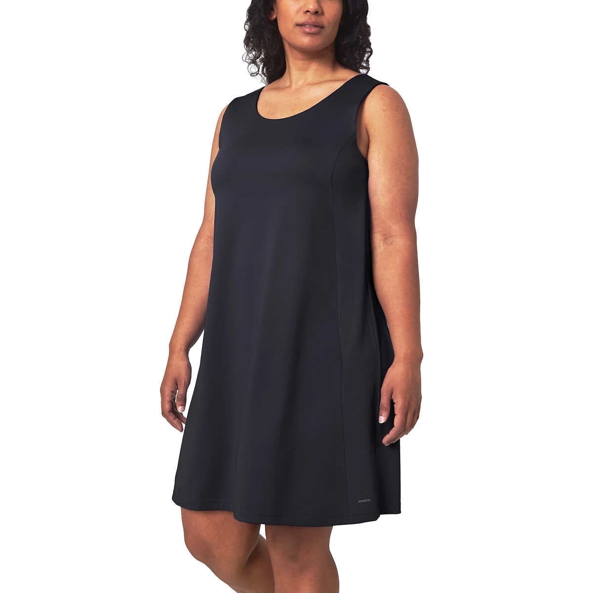 Mondetta Womens Everyday 2 N 1 Tennis Dress Black XXL - Walmart.com