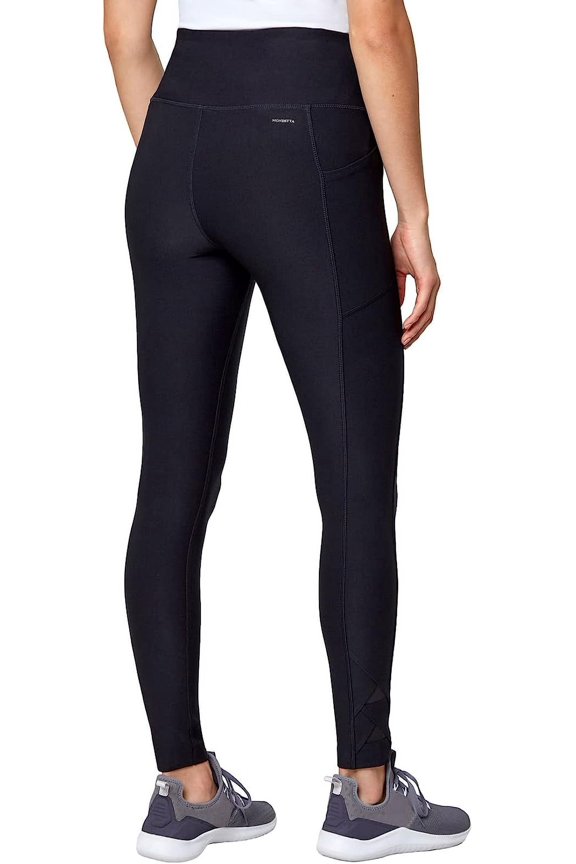 Womens High Rise Tight Leggings Size XX-Large Color Black