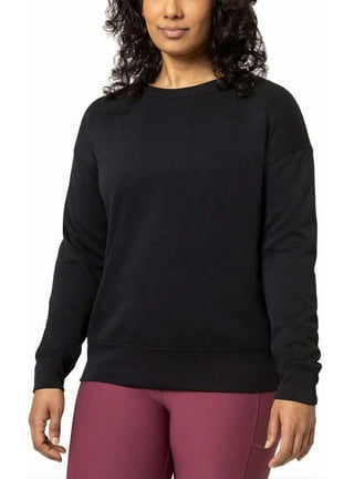 Buy Lululemon Hoodies and Sweatshirts Online Canada - Black Scuba Crew  Womens