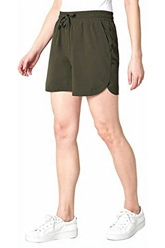 Womens Pull-On Short (Burnt Olive, Small)
