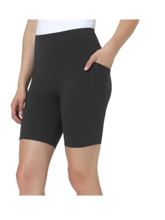 World Outfitter Women's Active Bike Short (US, Alpha, Small, Regular, Regular, Black)