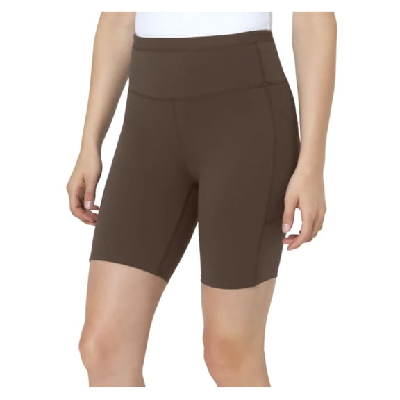Mondetta World Outfitter Women's Active Bike Short (US, Alpha, Small, Regular, Regular, Brown)