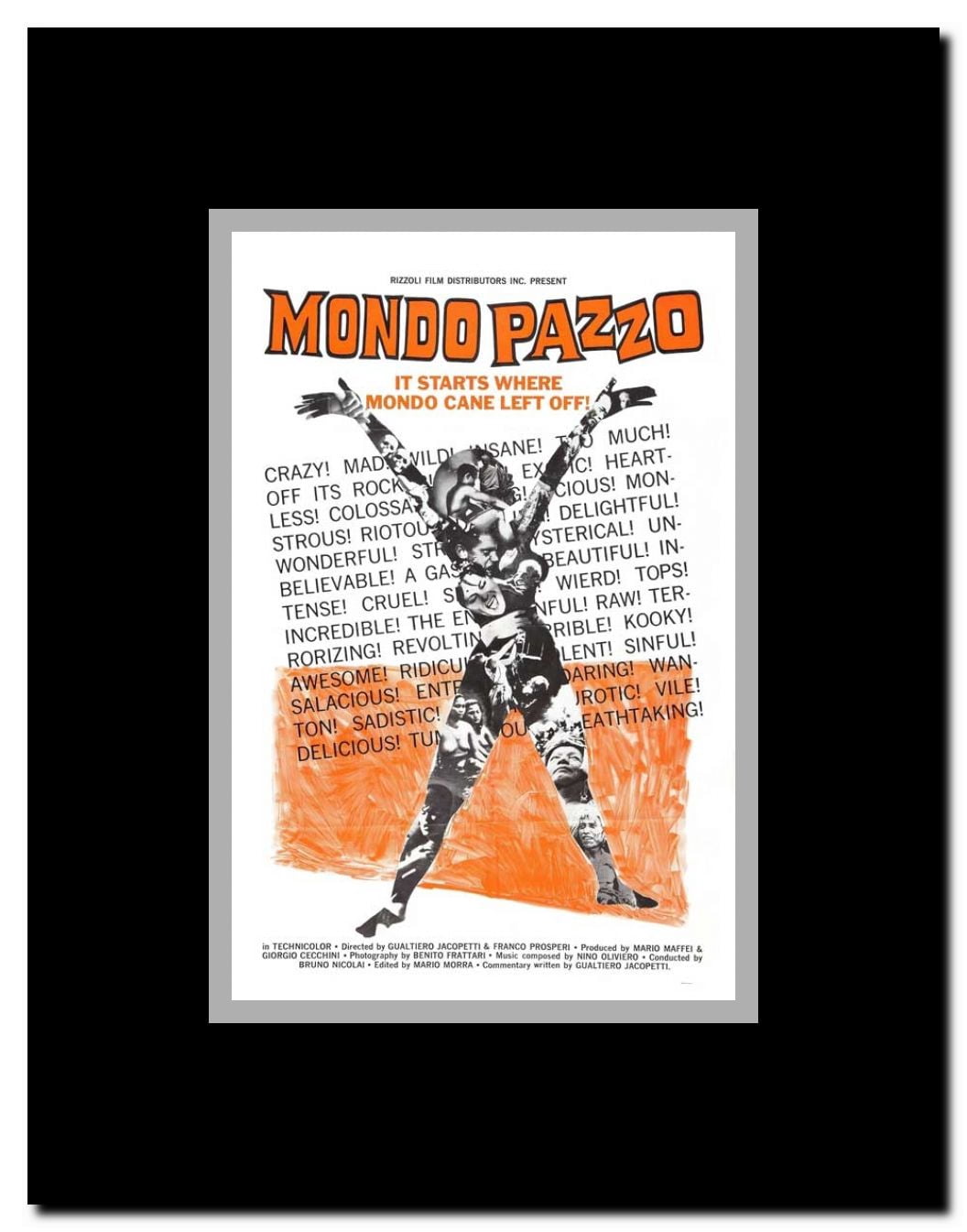 Mondo Cane 2 Framed Movie Poster