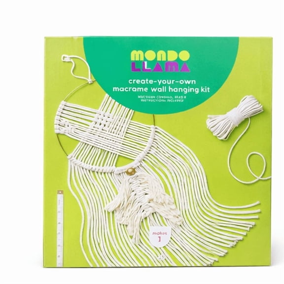 Mondo Llama Macrame Wall Hanging Kit