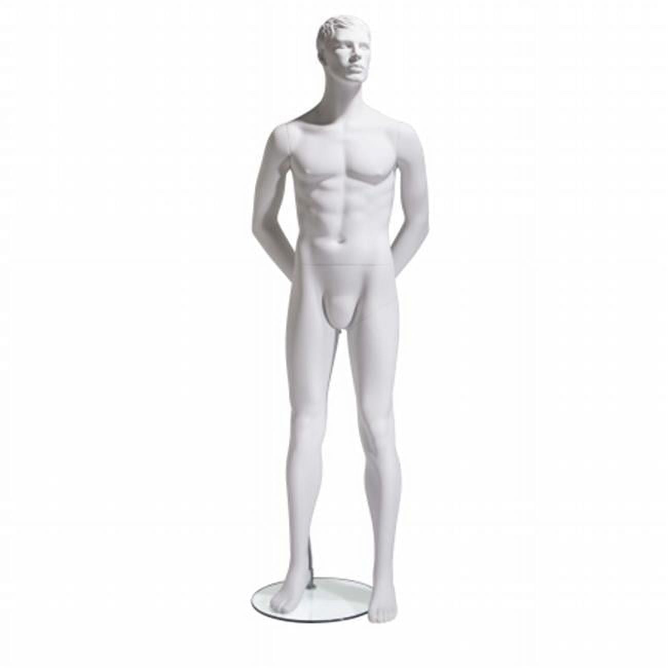 White Clothing Mannequin with Steel Basement - China Male Models and Male  Mannequines price