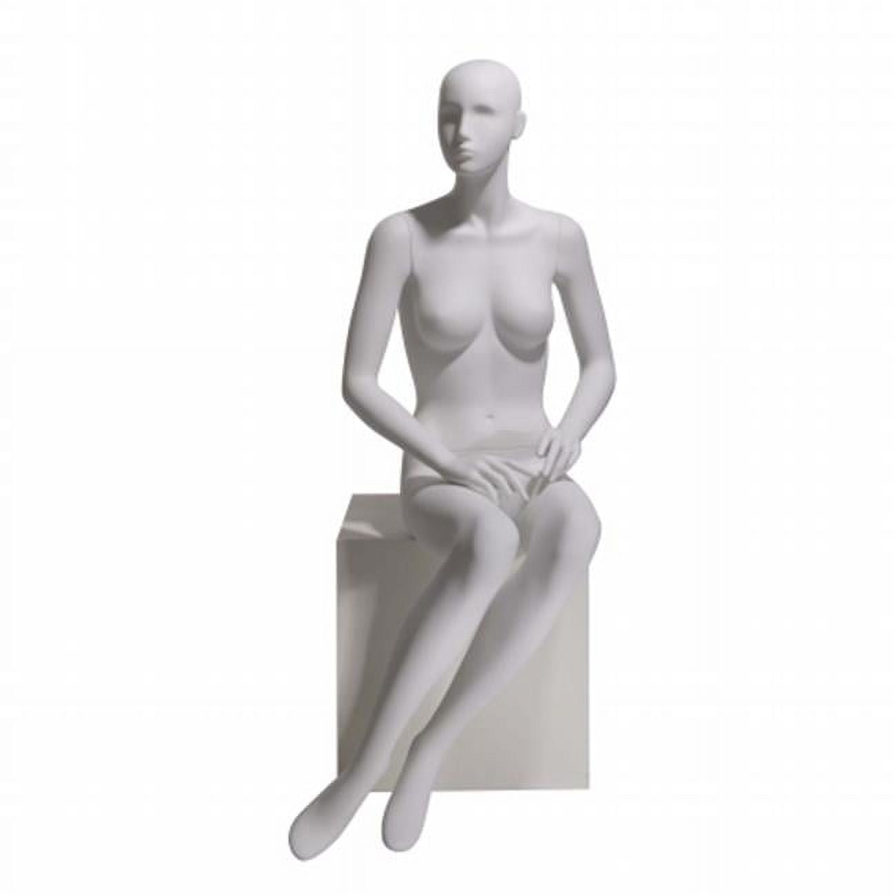 Eve White Headless Female Mannequin (Pose 3 of 6)