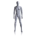 thumbnail image 1 of Mondo Mannequins' "Slate" Oval Head Male Mannequin in Natural Foundry Finish (Pose 1), 1 of 1