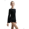 thumbnail image 1 of Mondor Born to Skate Glitter Figure Skating Dress 2711 - Black/Silver, 1 of 1