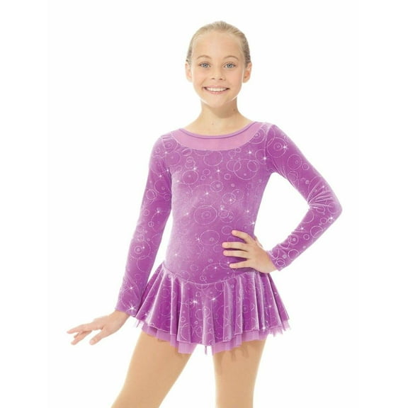 Mondor Figure Skating Dress 2762 - Bubbles (Size 10-12)