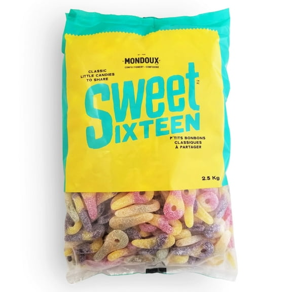 Mondoux Sweet Sixteen Sour Soothers, 2.5kg/5.5 lbs. Bulk Bag