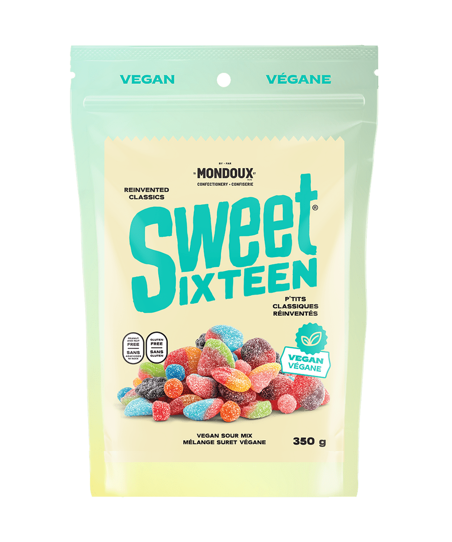 Mondoux Sweet Sixteen Vegan Sour Mix, 350g/12.3 oz., Bag - Walmart.com