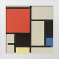 thumbnail image 1 of Mondrian, Piet 20x20 White Modern Wood Framed Museum Art Print Titled - Composition 1921, 1 of 4