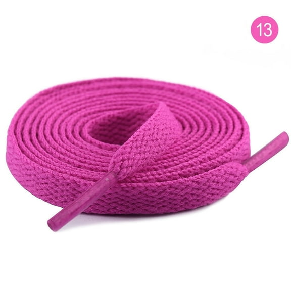 Monebena 2 Pair 20"-63"Flat Shoe Laces for Sneakers, Shoelaces for Sneakers Athletic Running Shoes Boot Strings