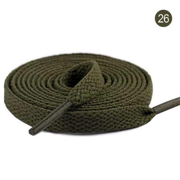 Monebena 2 Pair 20"-63"Flat Shoe Laces for Sneakers, Shoelaces for Sneakers Athletic Running Shoes Boot Strings