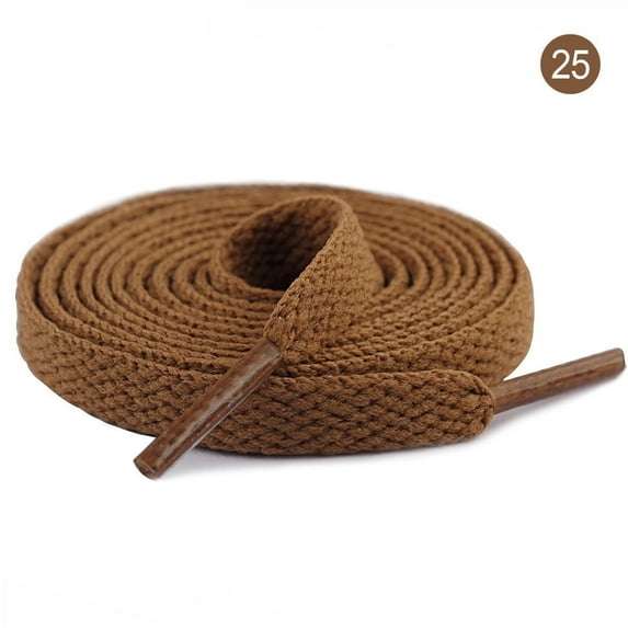 Monebena 2 Pair 20"-63"Flat Shoe Laces for Sneakers, Shoelaces for Sneakers Athletic Running Shoes Boot Strings