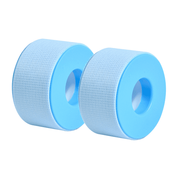 Monebena 2 Rolls Eyelash Tape for Lash, 1in X 10yd Adhesive Fabric Eyelash Extension Tape, Breathable Micro-Porous Lash Extensions Tape Makeup Lash Tape