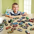 thumbnail image 1 of Monebena  32 Pack Pull Back Toy Cars, Mini Die-Cast Race Cars Vehicles Bulk, Christmas Birthday Party Favors, Teacher Treasure Prize Box Toys for Boys Girls Toddlers 3,4,5,6,7 Years Old, 1 of 7