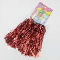 thumbnail image 1 of Monebena  6Pcs Cheerleader Pom Poms Metallic Cheerleader Cheer Cheerleading Dance Party Team Match Sports Pom Poms Hand Pompoms (Red), 1 of 15