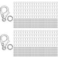 thumbnail image 1 of Monebena 700Pcs Lobster Claw Clasps and Open Jump Rings Set,18K Gold and Silver Necklace Clasp Bracelet Clasps and Closures Lobster Clasps Parrot Trigger Clasps for Jewelry Making, 1 of 9