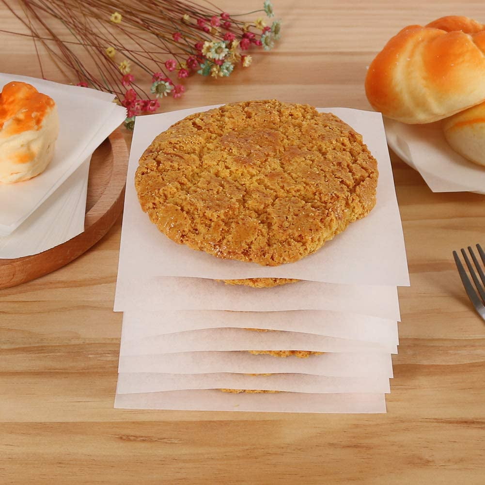Monebena Burger Patty Paper, 5.5 x 5.5in, Set of 500, Patty Paper ...