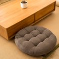 thumbnail image 1 of Monebena Floor Pillow Cushions Meditation Pillow Soft Thicken Corduroy Seating Cushion Tatami for Yoga Living Room Coffee Sofa Balcony Kids Pets Outdoor Patio Furniture Cushions 1 PCS, 1 of 12