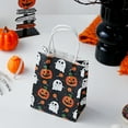thumbnail image 1 of Monebena Halloween Treat Bags 20 PCS Pumpkin Ghost Halloween Candy Bags Cute Halloween Bags with Handles Halloween Paper Treat Bags for Candy Trick or Treat Party Supplies M01, 1 of 1