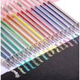 thumbnail image 1 of Monebena Metallic Gel Glitter Pen, 18 Pcs Glitter Pens,Assorted Colors, Glitter Iridescent Pen for Adult Coloring, Doodling, Drawing, Scrapbooking, Card Making, Illustrations, Designs, Journaling, 1 of 9