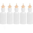thumbnail image 1 of Monebena Pack of 5 Pet Feeding Bottle, Reusable Nursing Bottles Kits with Silicone Nipple, Replacement Original Feeding Bottle for Newborn Kittens Puppies Rabbits Small Cat Dog Animals, Long Nipple, 1 of 13